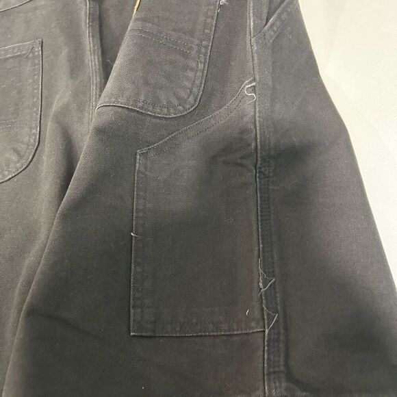 Carhartt Black Work Shorts | Size 38 (Altered from 40) | Rugged Canvas Carpenter - Picture 10 of 15
